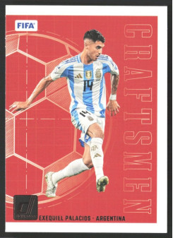 Exequiel Palacios, Kartička, Panini Donruss Soccer 2024-25, INSERT