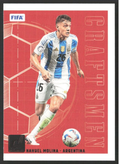 Nahuel Molina, Kartička, Panini Donruss Soccer 2024-25, INSERT