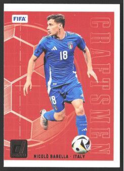 Nicolo Barella, Kartička, Panini Donruss Soccer 2024-25, INSERT