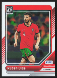 Ruben Dias, Kartička, Panini Donruss Soccer 2024-25, Optic