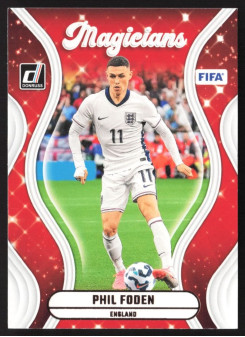 Phil Foden, Kartička, Panini Donruss Soccer 2024-25, INSERT