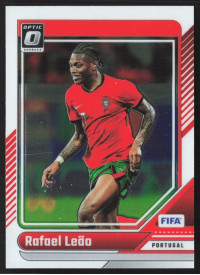 Rafael Leao, Kartička, Panini Donruss Soccer 2024-25, Optic