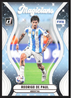 Rodrigo de Paul, Kartička, Panini Donruss Soccer 2024-25, INSERT