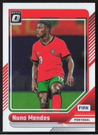 Nuno Mendes, Kartička, Panini Donruss Soccer 2024-25, Optic