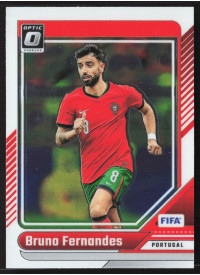 Bruno Fernandes, Kartička, Panini Donruss Soccer 2024-25, Optic