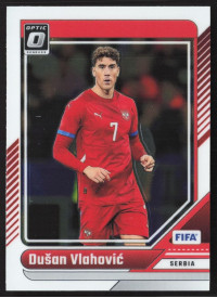 Dusan Vlahovic, Kartička, Panini Donruss Soccer 2024-25, Optic