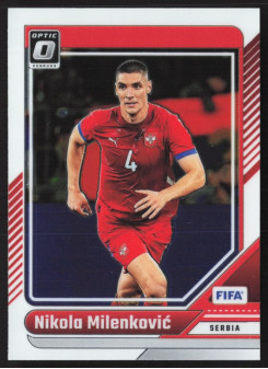 Nikola Milenkovic, Kartička, Panini Donruss Soccer 2024-25, Optic