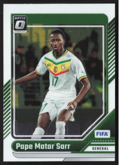 Pape Matar Sarr, Kartička, Panini Donruss Soccer 2024-25, Optic