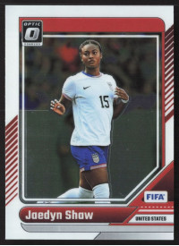 Jaedyn Shaw, Kartička, Panini Donruss Soccer 2024-25, Optic