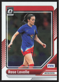 Rose Lavelle, Kartička, Panini Donruss Soccer 2024-25, Optic