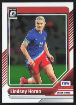 Lindsey Horan, Kartička, Panini Donruss Soccer 2024-25, Optic
