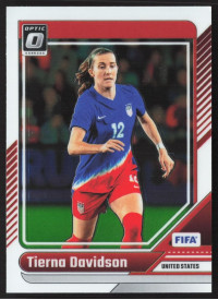 Tierna Davidson, Kartička, Panini Donruss Soccer 2024-25, Optic