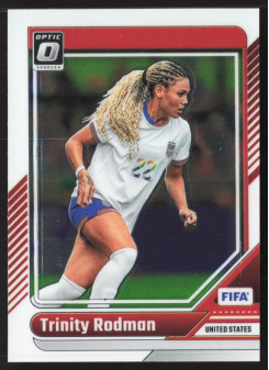 Trinity Rodman, Kartička, Panini Donruss Soccer 2024-25, Optic