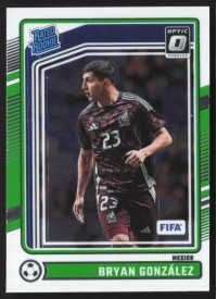 Bryan Gonzalez, Kartička, Panini Donruss Soccer 2024-25, Optic