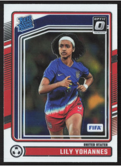 Lily Yohannes, Kartička, Panini Donruss Soccer 2024-25, Optic