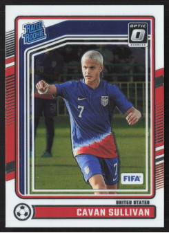 Cavan Sullivan, Kartička, Panini Donruss Soccer 2024-25, Optic