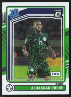 Alhassan Yusuf, Kartička, Panini Donruss Soccer 2024-25, Optic