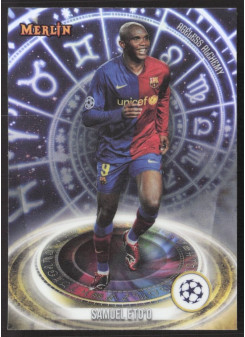 Samuel Eto'o, Kartička, Topps Merlin Chrome UEFA Club Competitions 2023-24, INSERT