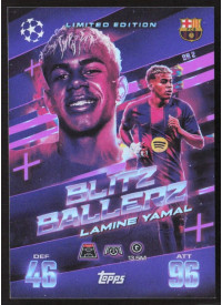 Lamine Yamal, Kartička, 2025-26 Topps Match Attax EXTRA UEFA Champions League, INSERT