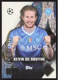 Kevin De Bruyne, Kartička, 2025-26 Topps Match Attax EXTRA UEFA Champions League, INSERT