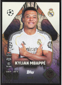 Kylian Mbappe, Kartička, 2025-26 Topps Match Attax EXTRA UEFA Champions League, INSERT