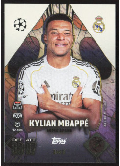 Kylian Mbappe, Kartička, 2025-26 Topps Match Attax EXTRA UEFA Champions League, INSERT