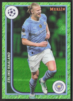 Erling Haaland, Kartička, Topps Merlin Chrome UEFA Club Competitions 2023-24, LIMIT