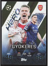 Viktor Gyökeres, Kartička, 2025-26 Topps Match Attax EXTRA UEFA Champions League, INSERT