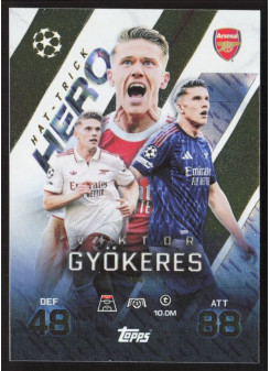 Viktor Gyökeres, Kartička, 2025-26 Topps Match Attax EXTRA UEFA Champions League, INSERT