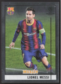Lionel Messi, Kartička, Topps Merlin Chrome UEFA Club Competitions 2020-2021, BASE