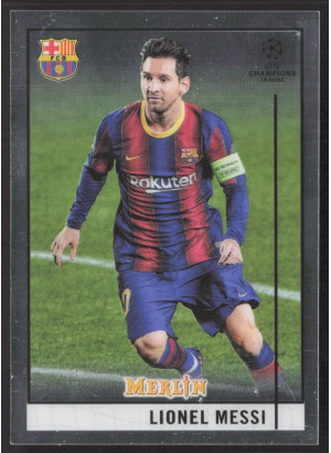 Lionel Messi, Card, Topps Merlin Chrome UEFA Club Competitions 2020-2021, BASE