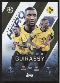 Serhou Guirassy, Kartička, 2025-26 Topps Match Attax EXTRA UEFA Champions League, INSERT