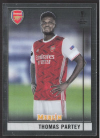 Thomas Partey, Kartička, Topps Merlin Chrome UEFA Club Competitions 2020-2021, BASE