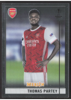 Thomas Partey, Kartička, Topps Merlin Chrome UEFA Club Competitions 2020-2021, BASE