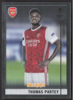 Thomas Partey, Kartička, Topps Merlin Chrome UEFA Club Competitions 2020-2021, BASE