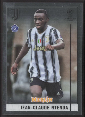 Jean-Claude Ntenda, Card, Topps Merlin Chrome UEFA Club Competitions 2020-2021, BASE