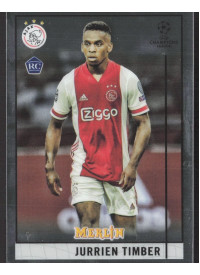 Jurrien Timber, Kartička, Topps Merlin Chrome UEFA Club Competitions 2020-2021, BASE