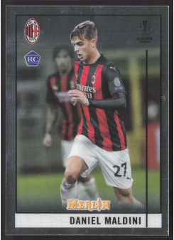 Daniel Maldini, Kartička, Topps Merlin Chrome UEFA Club Competitions 2020-2021, BASE