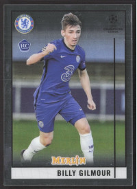 Billy Gilmour, Kartička, Topps Merlin Chrome UEFA Club Competitions 2020-2021, BASE