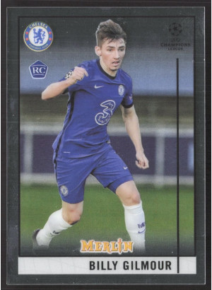 Billy Gilmour, Card, Topps Merlin Chrome UEFA Club Competitions 2020-2021, BASE