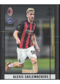 Alexis Saelemaekers, Kartička, Topps Merlin Chrome UEFA Club Competitions 2020-2021, BASE