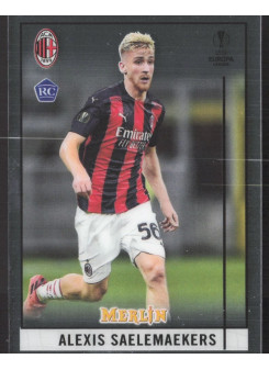 Alexis Saelemaekers, Kartička, Topps Merlin Chrome UEFA Club Competitions 2020-2021, BASE