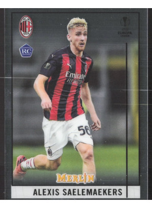 Alexis Saelemaekers, Card, Topps Merlin Chrome UEFA Club Competitions 2020-2021, BASE