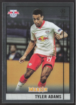Tyler Adams, Kartička, Topps Merlin Chrome UEFA Club Competitions 2020-2021, BASE