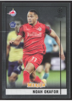 Noah Okafor, Kartička, Topps Merlin Chrome UEFA Club Competitions 2020-2021, BASE