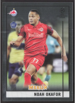 Noah Okafor, Kartička, Topps Merlin Chrome UEFA Club Competitions 2020-2021, BASE