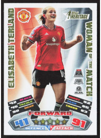 Elisabeth Terland, Kartička, 2025-26 Topps Match Attax EXTRA UEFA Champions League, INSERT