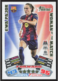 Ewa Pajor, Kartička, 2025-26 Topps Match Attax EXTRA UEFA Champions League, INSERT