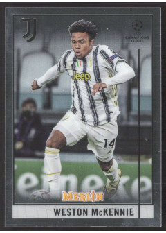 Weston McKennie, Card, Topps Merlin Chrome UEFA Club Competitions 2020-2021, BASE