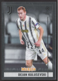 Dejan Kulusevski, Kartička, Topps Merlin Chrome UEFA Club Competitions 2020-2021, BASE
